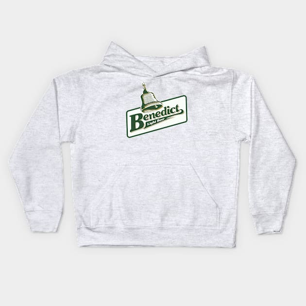 Benedict Light Beer Kids Hoodie by MBK